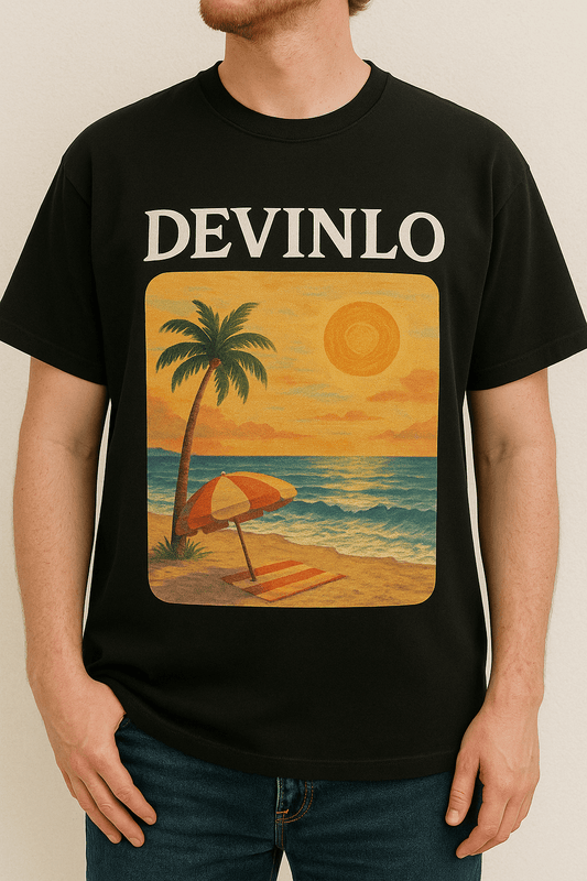 Devinlo Summer Coast Oversized Tee